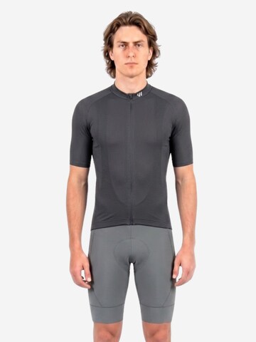 WULIBIKE - Ropa para correr 'Wulibike Radsport-Set 'Aero-Performance' Schwarz/Grau' en negro