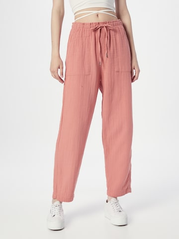 GAP Loosefit Broek in Roze: voorkant