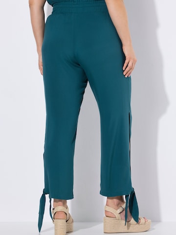 Ulla Popken Loosefit Hose in Grün