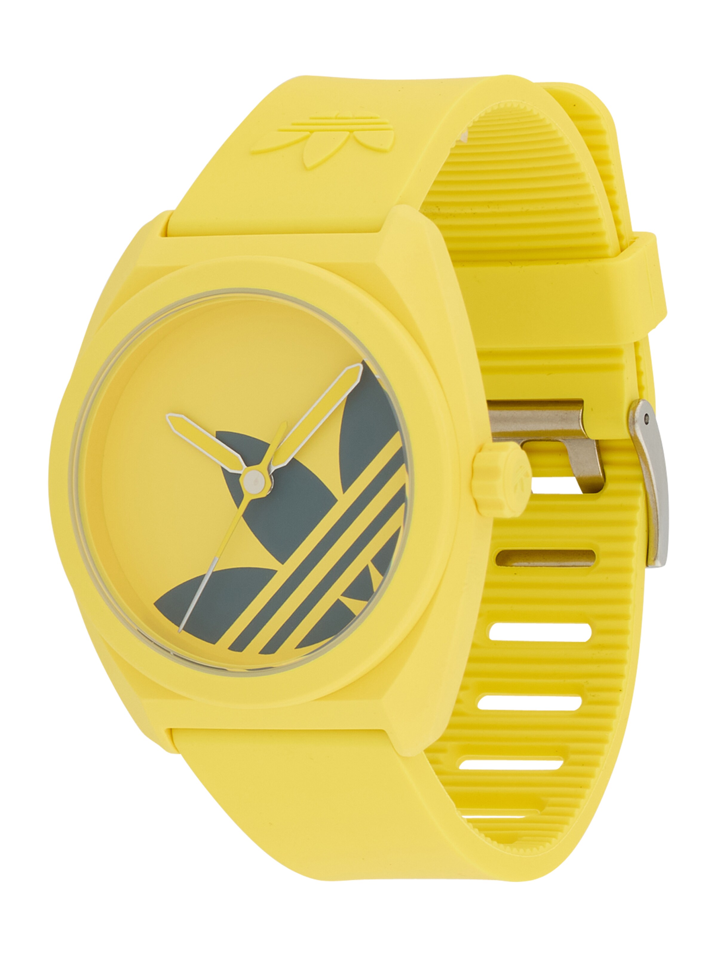 ADIDAS ORIGINALS Αναλογικό ρολόι 'PROJECT THREE' σε κίτρινο: μπροστά