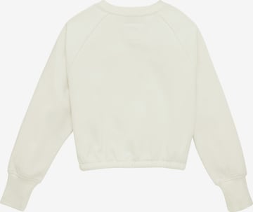 TOM TAILOR Sweatshirt i vit