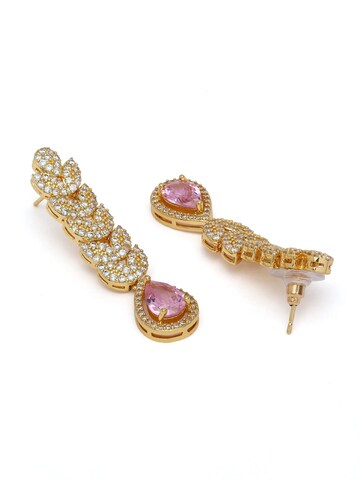 AVANT-GARDE PARIS Oorbellen 'Vellune' in Roze