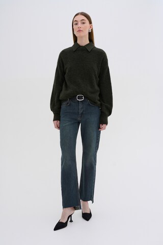 My Essential Wardrobe - Jersey 'Tammie' en verde
