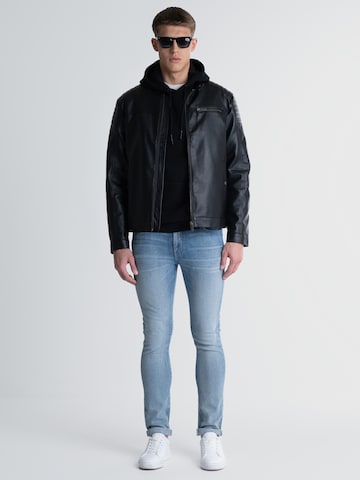 BIG STAR Between-Season Jacket 'Faris' in Black