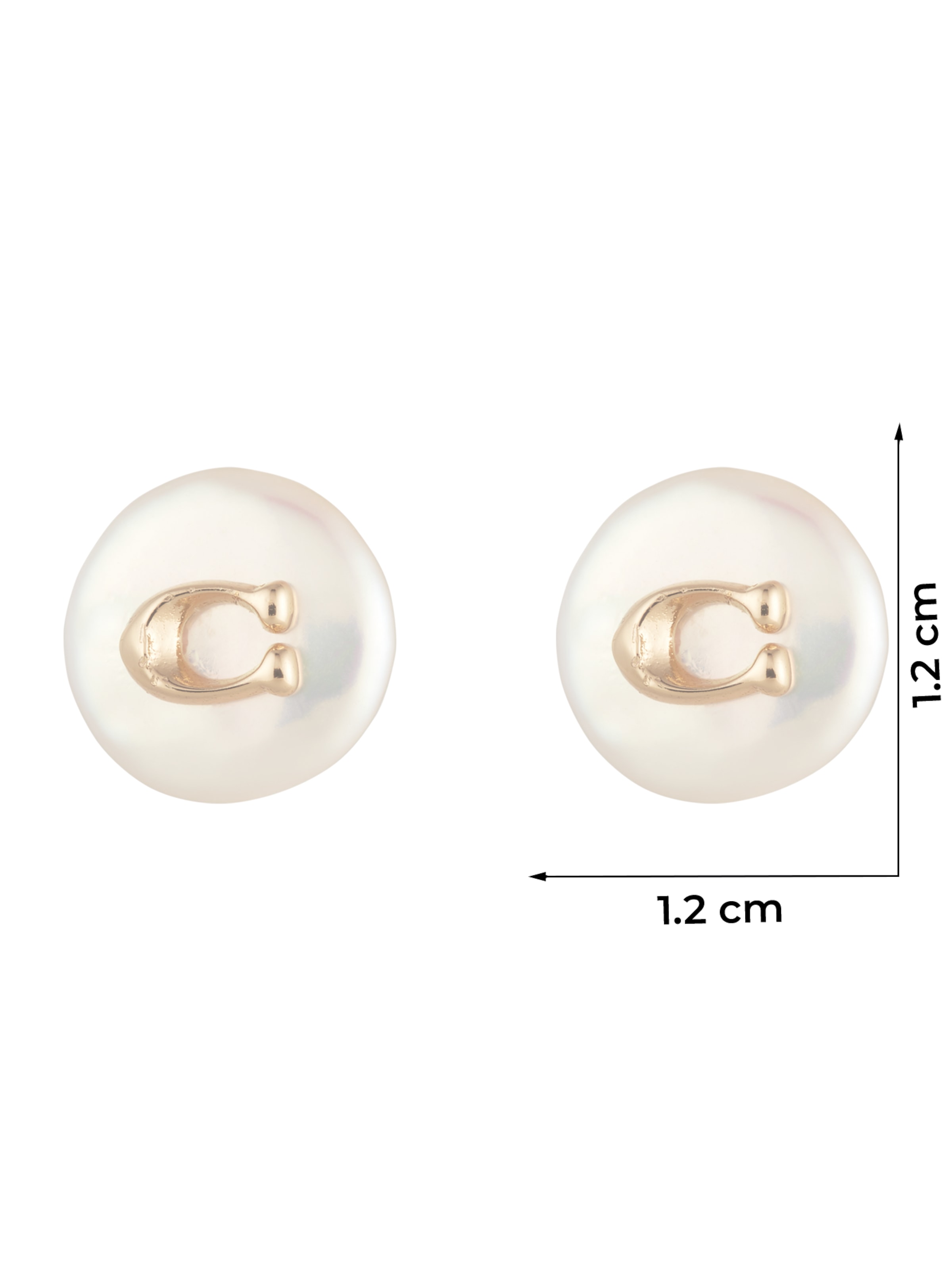 COACH Σκουλαρίκια σε χρυσό