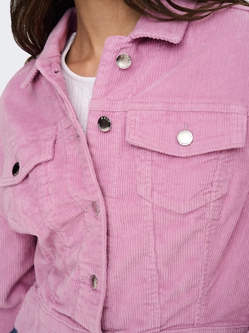 ONLY Between-Season Jacket 'Malibu' in Pink