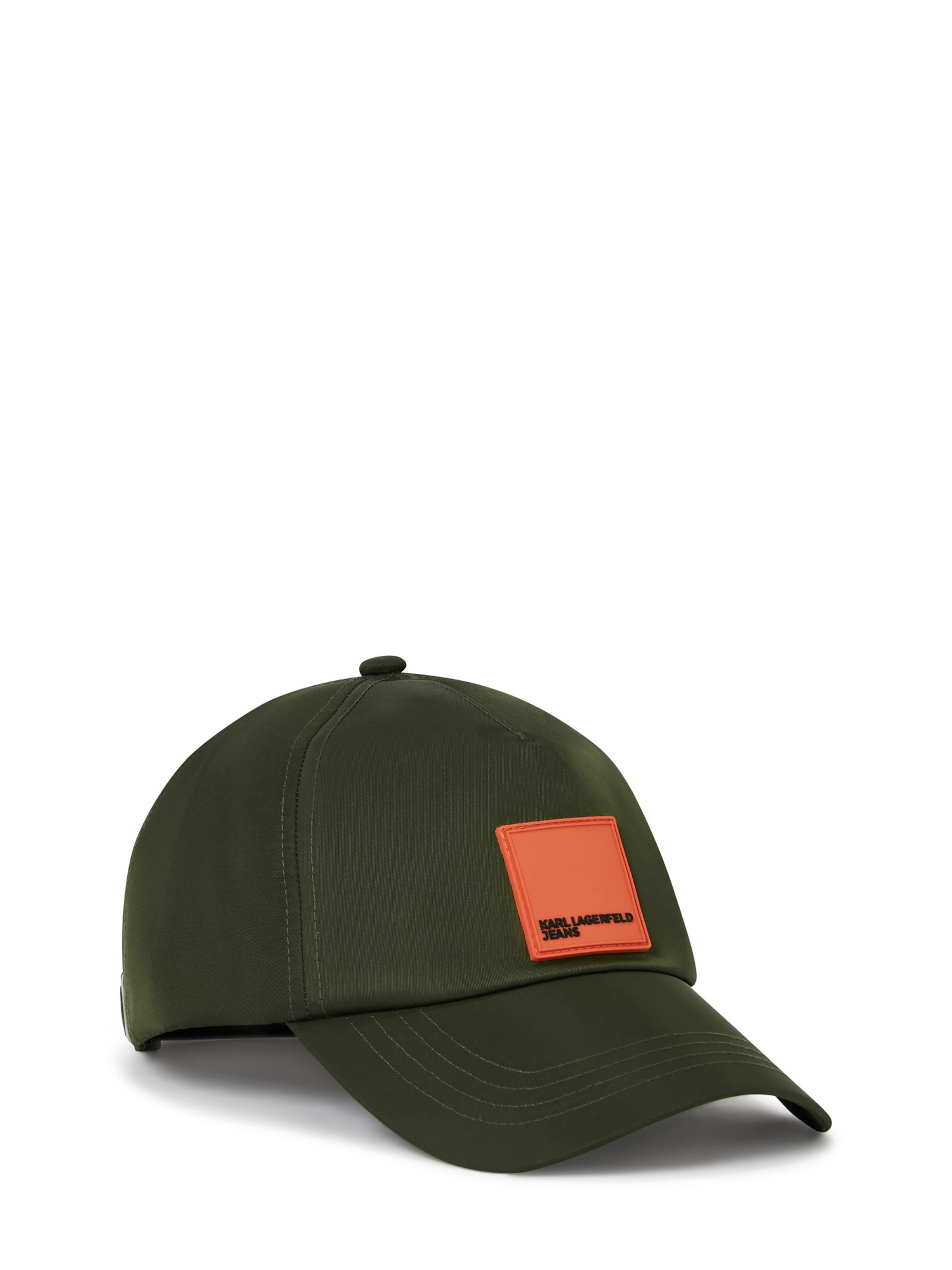 KARL LAGERFELD JEANS Kšiltovka – zelená: přední strana