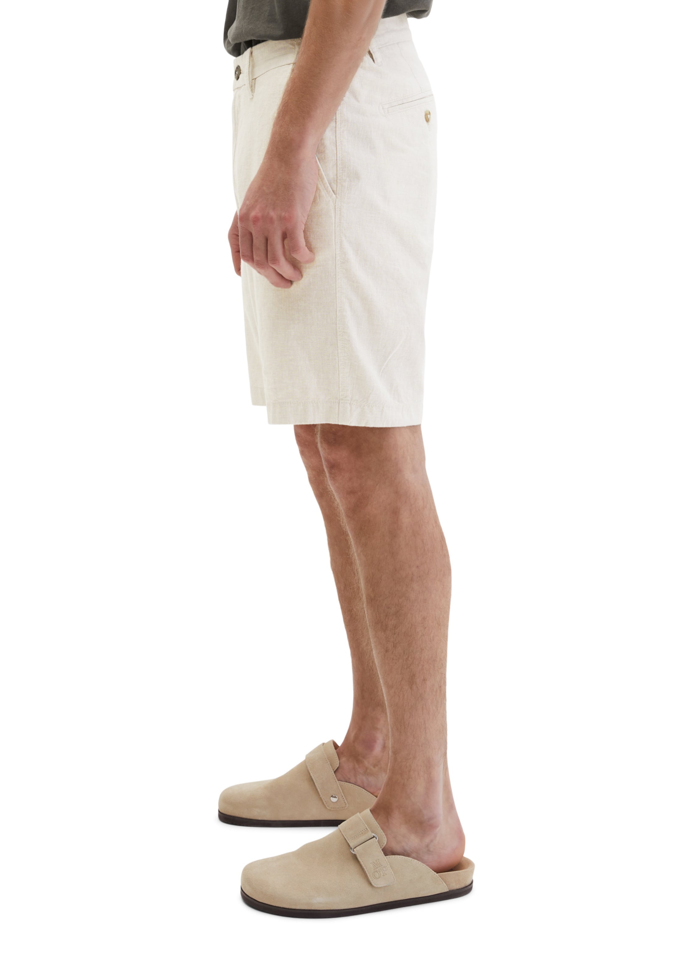 Marc O'Polo Slimfit Broek in Beige