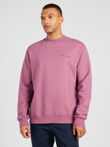 Samsøe Samsøe Sweatshirt 'Norsbro' in Pink: front