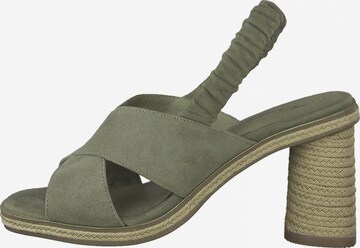 TAMARIS Strap Sandals in Green