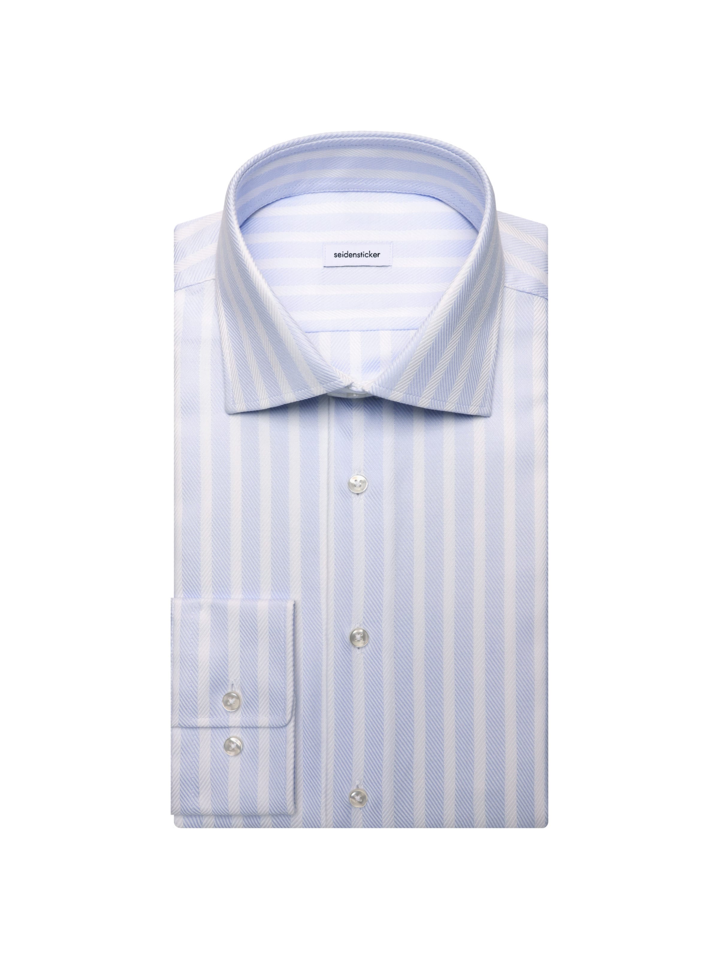 SEIDENSTICKER Slim Fit Hemd in Blau
