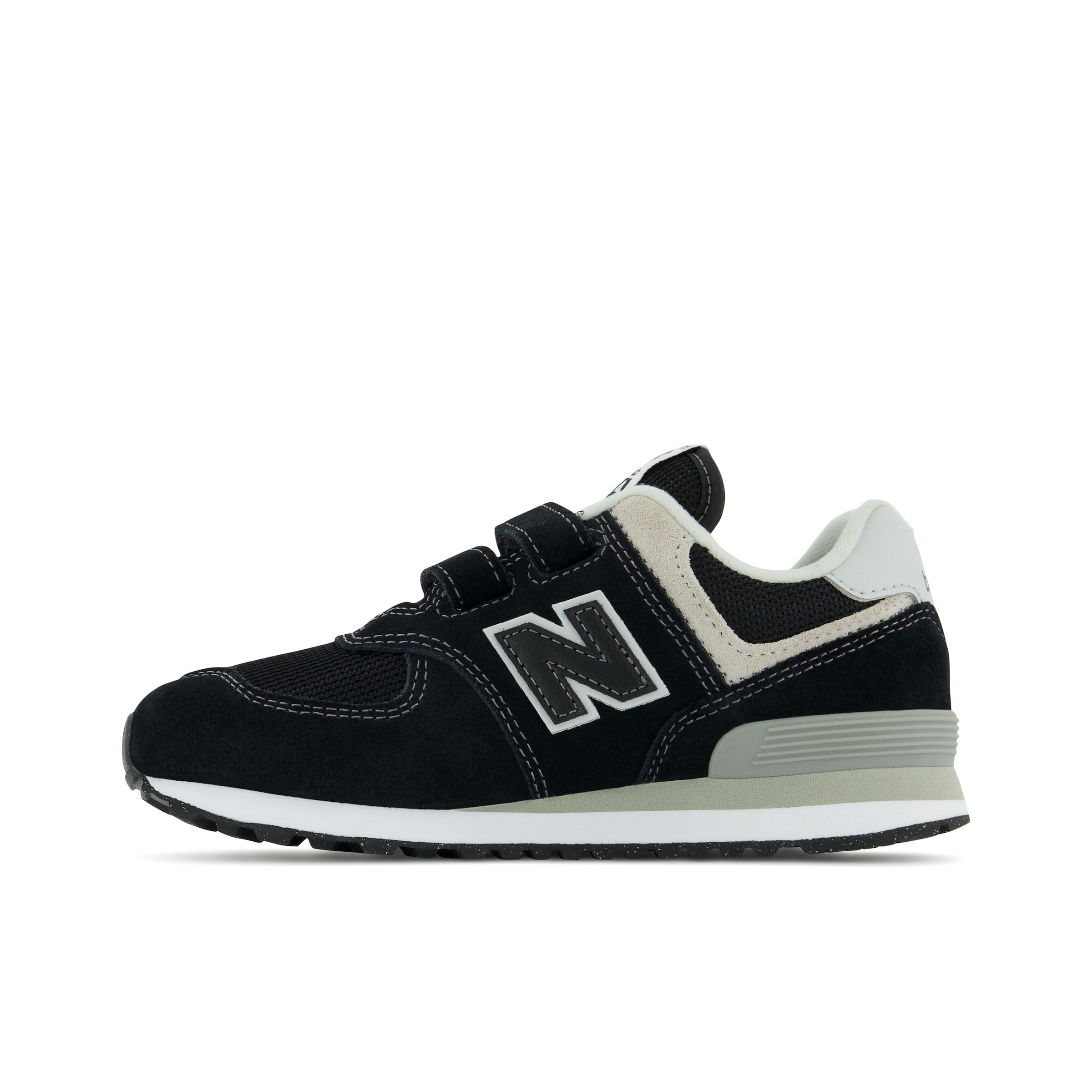 Baskets '574' new balance en noir : devant