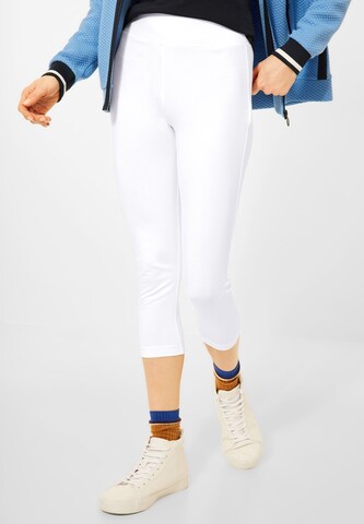 Skinny Leggings CECIL en blanc : devant