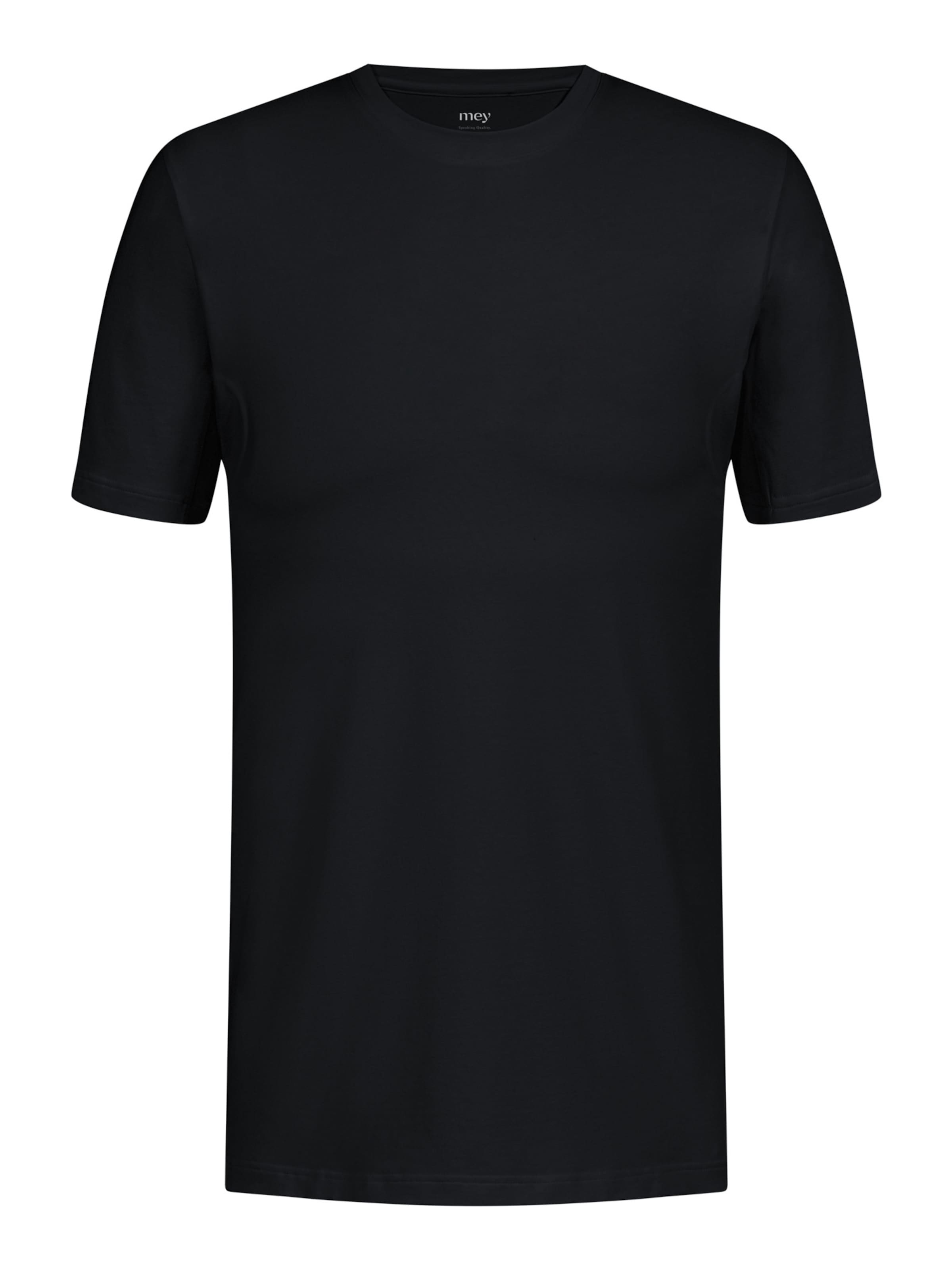 T-Shirt 'Hybrid' Mey en noir : devant