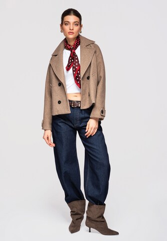 Veste mi-saison 'OW-JANP-0129' Ombre en beige