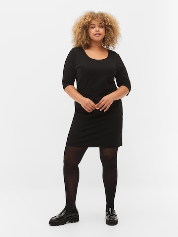 Zizzi Kleid 'Maddie' in Schwarz