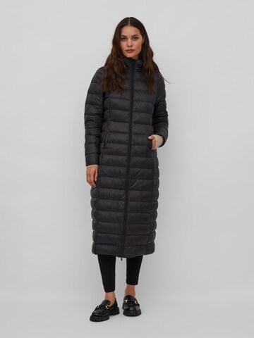 VILA Winter Coat 'Manya' in Black: front