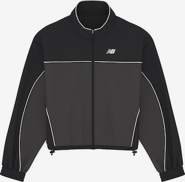 new balance Jacke 'Trackside' in Braun: Vorderseite