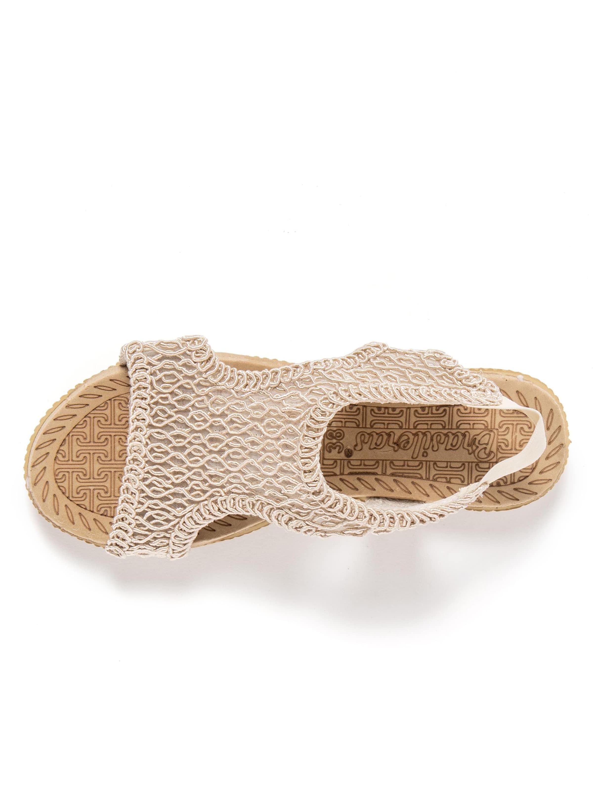 Brasileras Sandaal 'Lua' in Beige