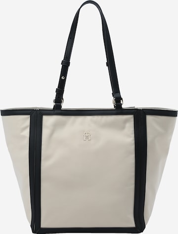 TOMMY HILFIGER - Shopper 'Essential' en beige: frente