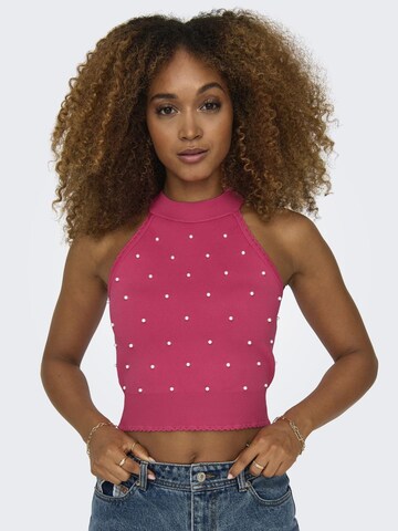 Tops en tricot ONLY en rose