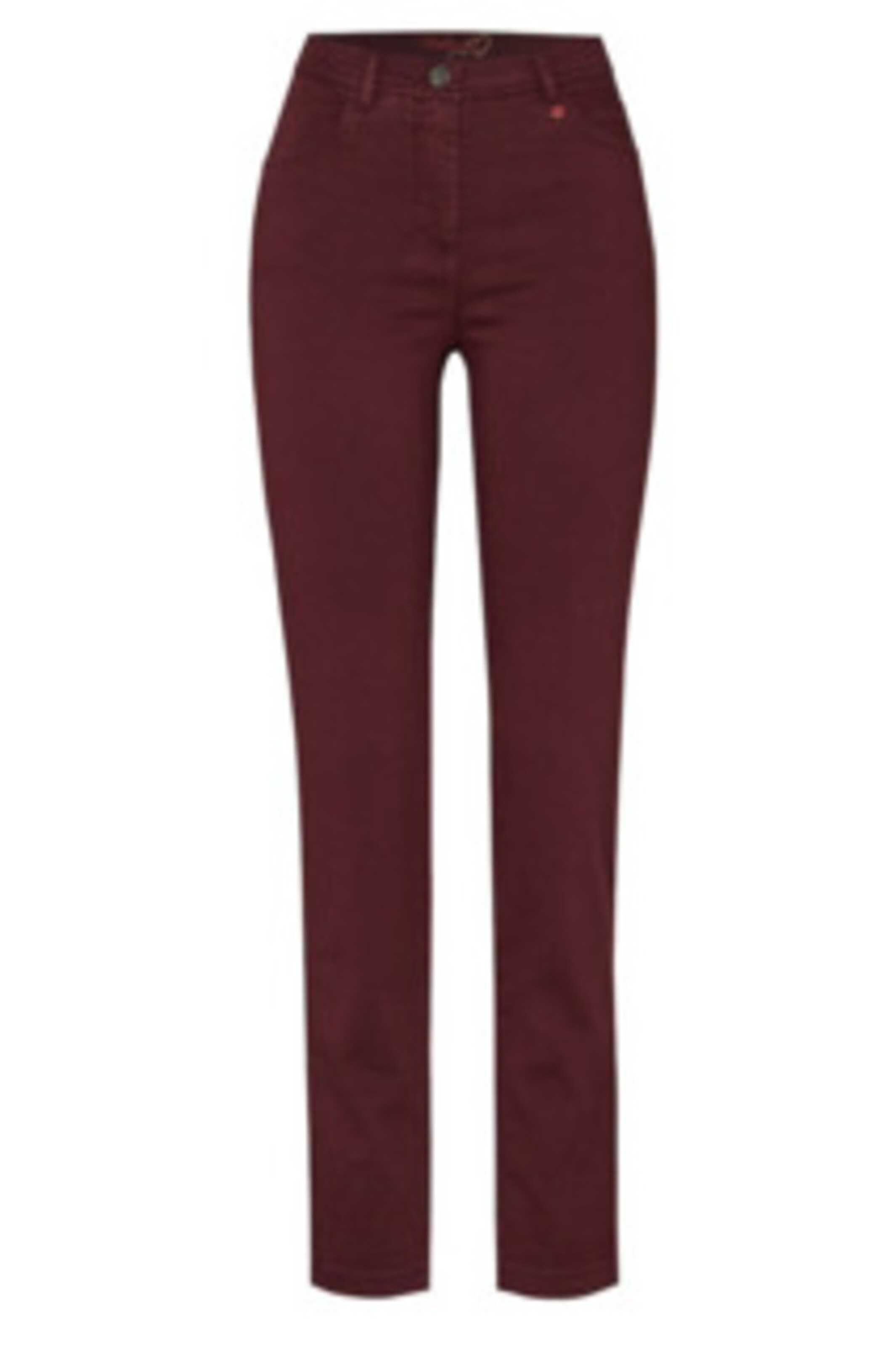 Relaxed by TONI Regular Trousers in Red: front