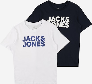 Jack & Jones Junior - Camiseta en azul: frente