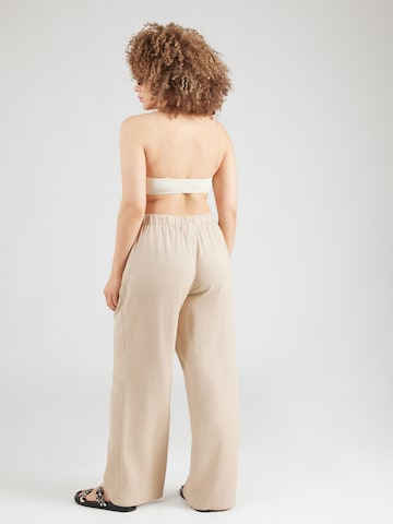 ONLY Carmakoma - Loosefit Pantalón 'CARGOA' en beige