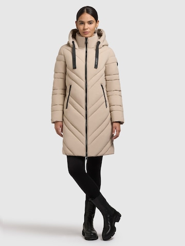 khujo Wintermantel 'Taby' in Beige