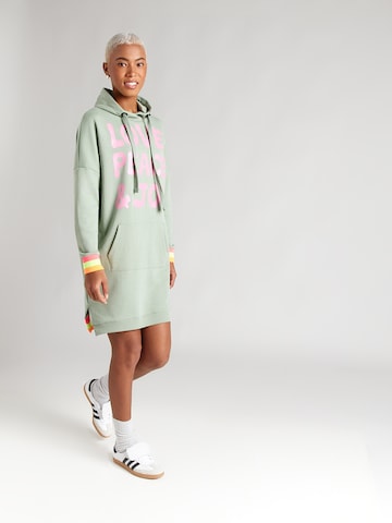 miss goodlife Суичър 'Love Peace & Joy' в зелено