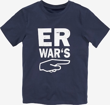 Kidsworld Shirt in Blue: front