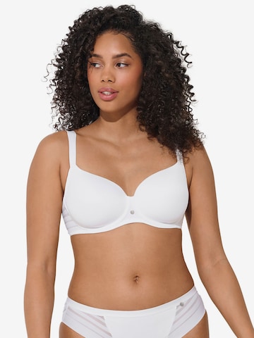 Lisca Bra 'Alegra' in White: front