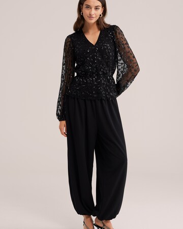 WE Fashion Blus i svart