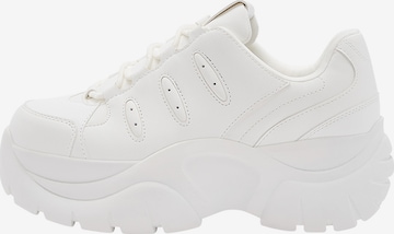 Baskets basses Pull&Bear en blanc