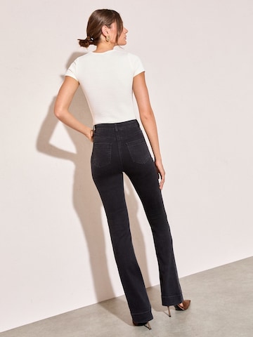 évasé Jean Friends Like These en noir