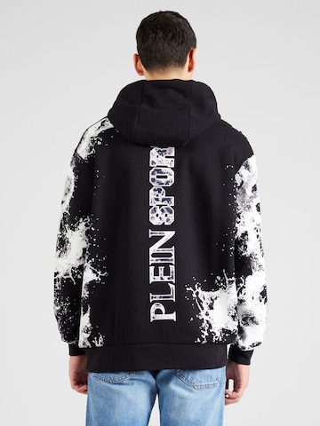 Felpa di Plein Sport in nero: frontale