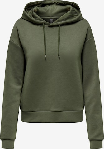 ONLY PLAY Athletic Sweatshirt in Green: front