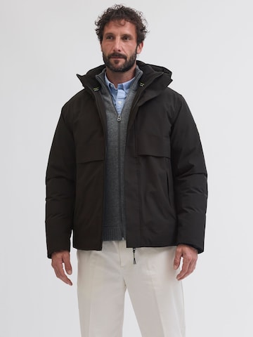 Portland Outerwear Company Tussenjas in Zwart: voorkant