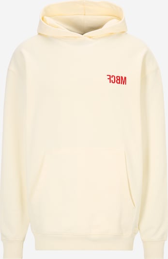 FCBM Sweatshirt 'Enes' in de kleur Lichtgeel / Pastellila / Rood, Productweergave