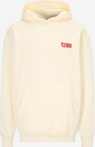 FCBM Sweatshirt 'Enes' in Yellow: front