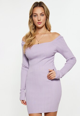 faina Dress in Purple: front