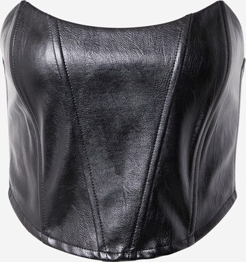 NLY by Nelly Top in Black: front