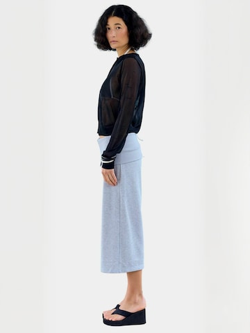 Regular Pantalon ' NaomiRS ' Résumé en gris : sur le côté