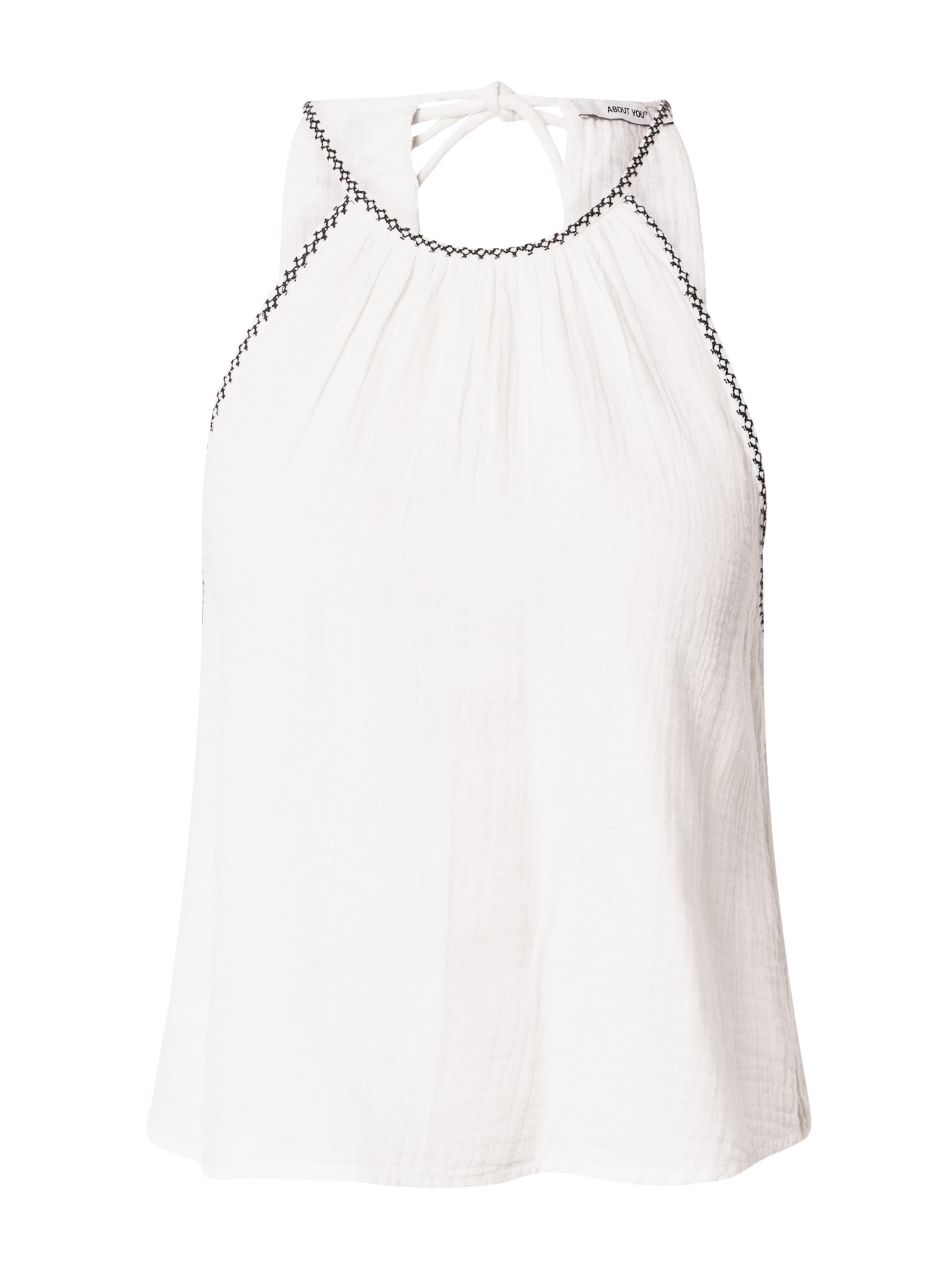 Haut 'Thalisa' ABOUT YOU en blanc : devant