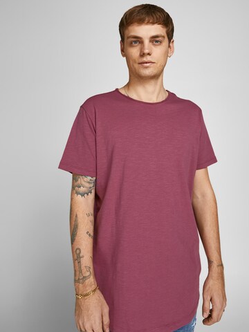 JACK & JONES Shirt 'Basher' in Purple