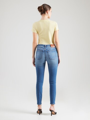 mėlyna Calvin Klein Jeans Siauras Džinsai