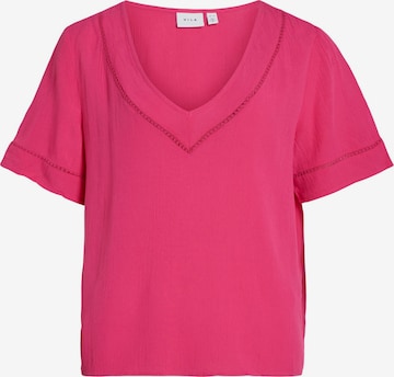 VILA - Blusa 'MESA' em vermelho: frente