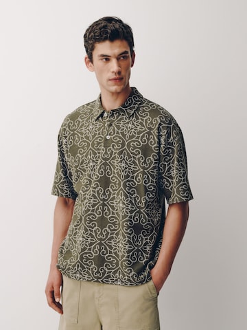 Next Poloshirt in Grün: Vorderseite