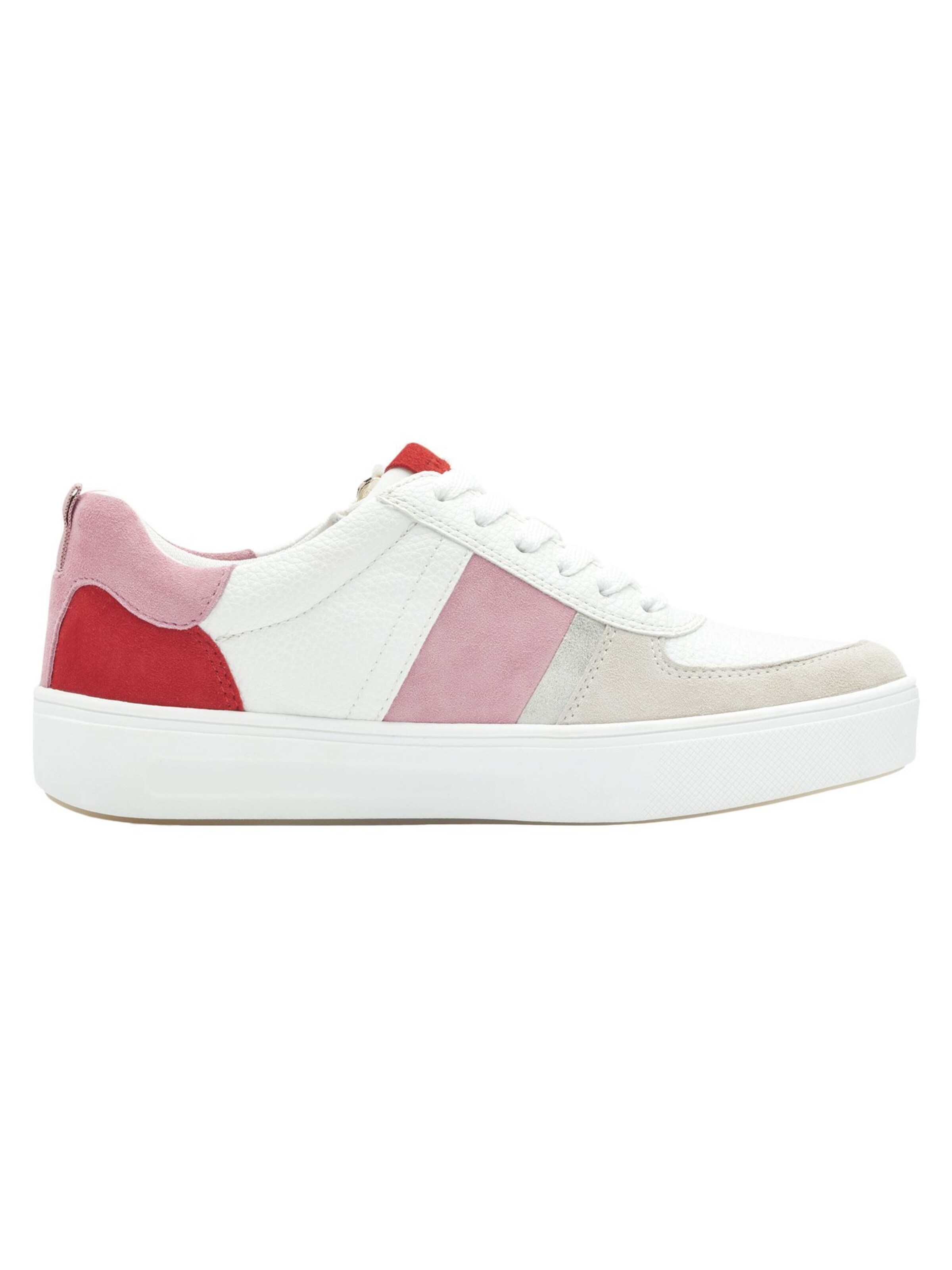 Baskets basses Tamaris en rouge