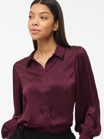 VILA Blouse 'VIEnna Ravenna' in Red